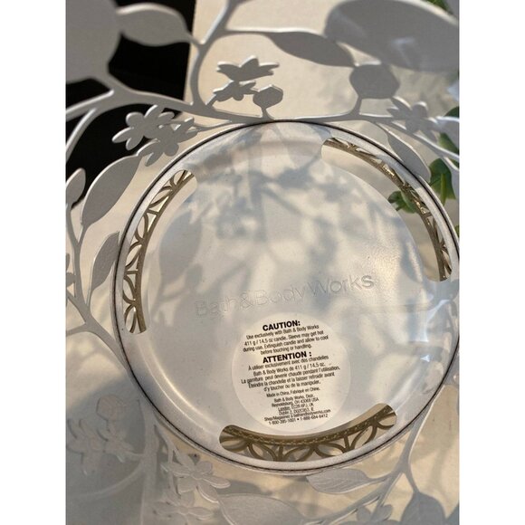 Bath & Body Works Spring Lemons 3 Wick Candle Holder - Picture 3 of 6